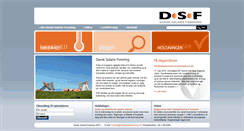Desktop Screenshot of dansksolarieforening.dk